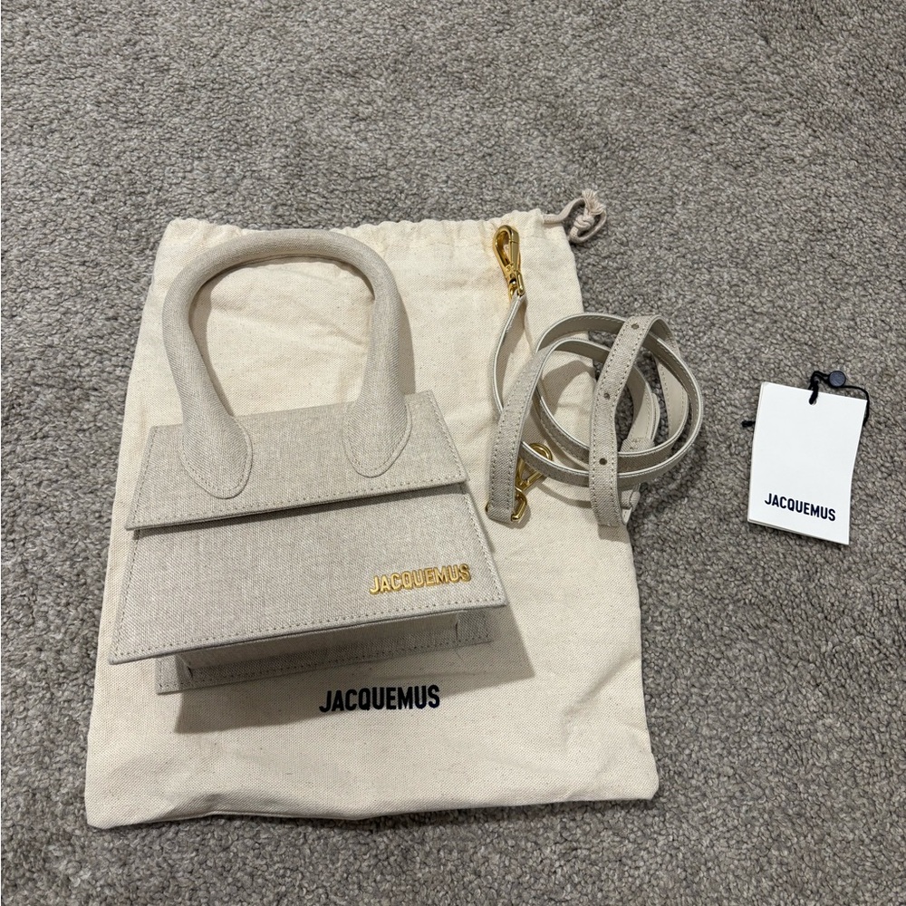 Jacquemus Beige Le Papier Le Chiquito Moyen Bag